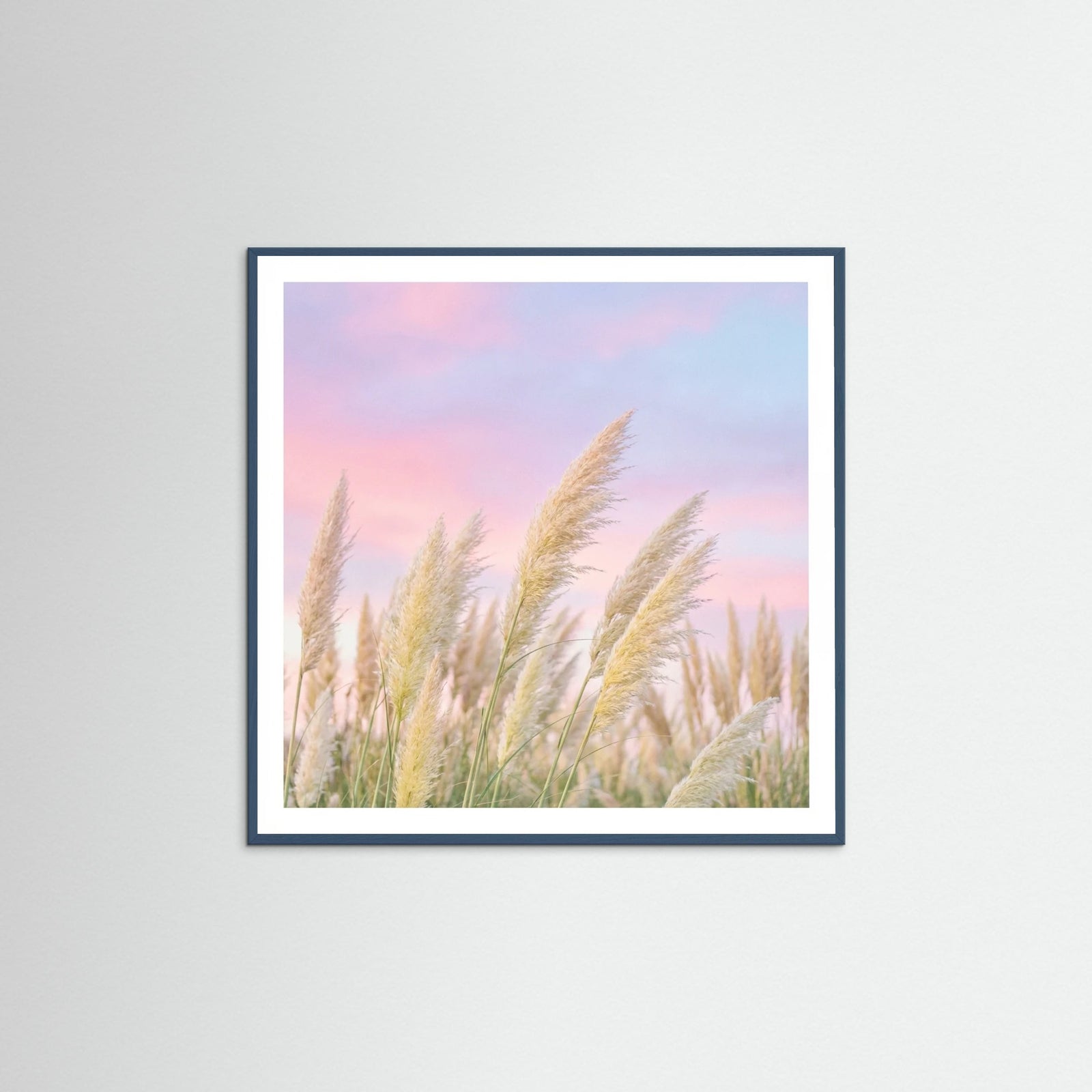 Teal Wood Square Tropical Twilight
