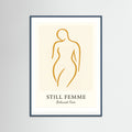 Teal Wood Still femme
