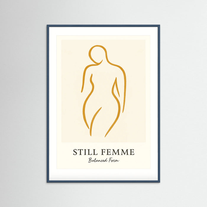 Teal Wood Still femme
