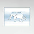 Poster Stripe Elephant – poster e stampa artistica