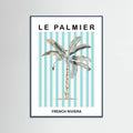 Striped Palm Tree -juliste – juliste ja taidepainatus