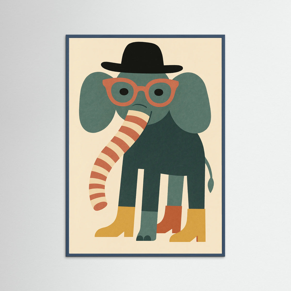 Teal Wood Stylish Sloth