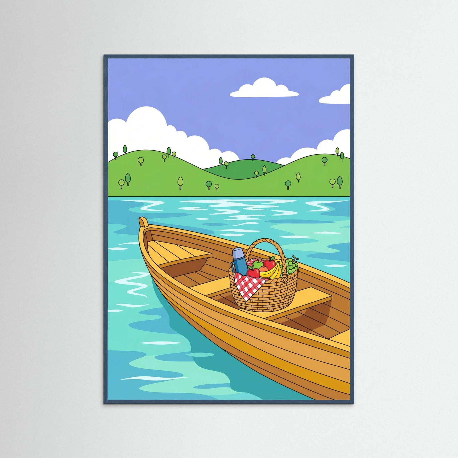 Teal Wood Summer Errands