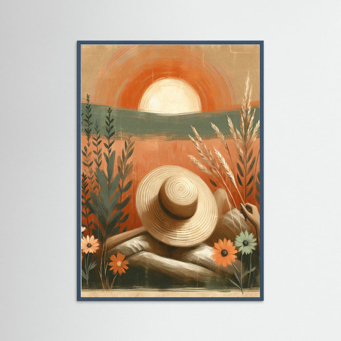 Teal Wood Summer Siesta