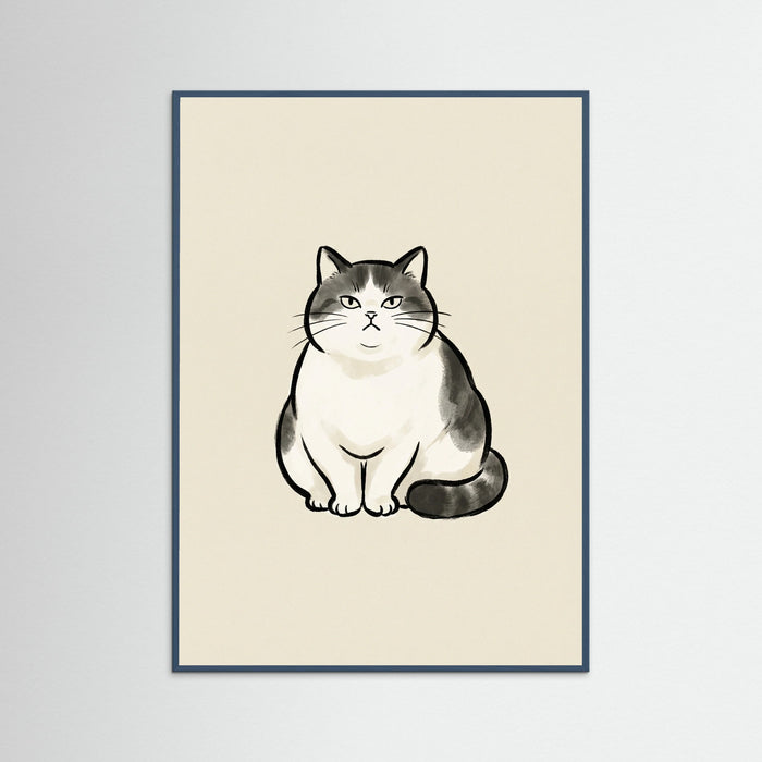 Sumo Frog Study – plakat og kunsttryk