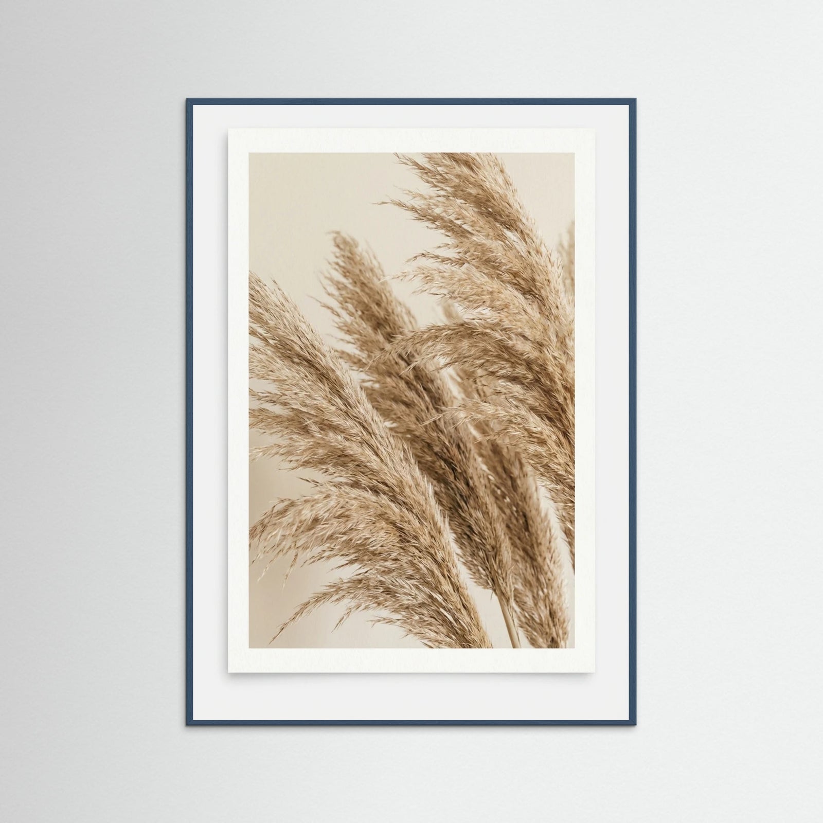 Teal Wood Sunlit Frond