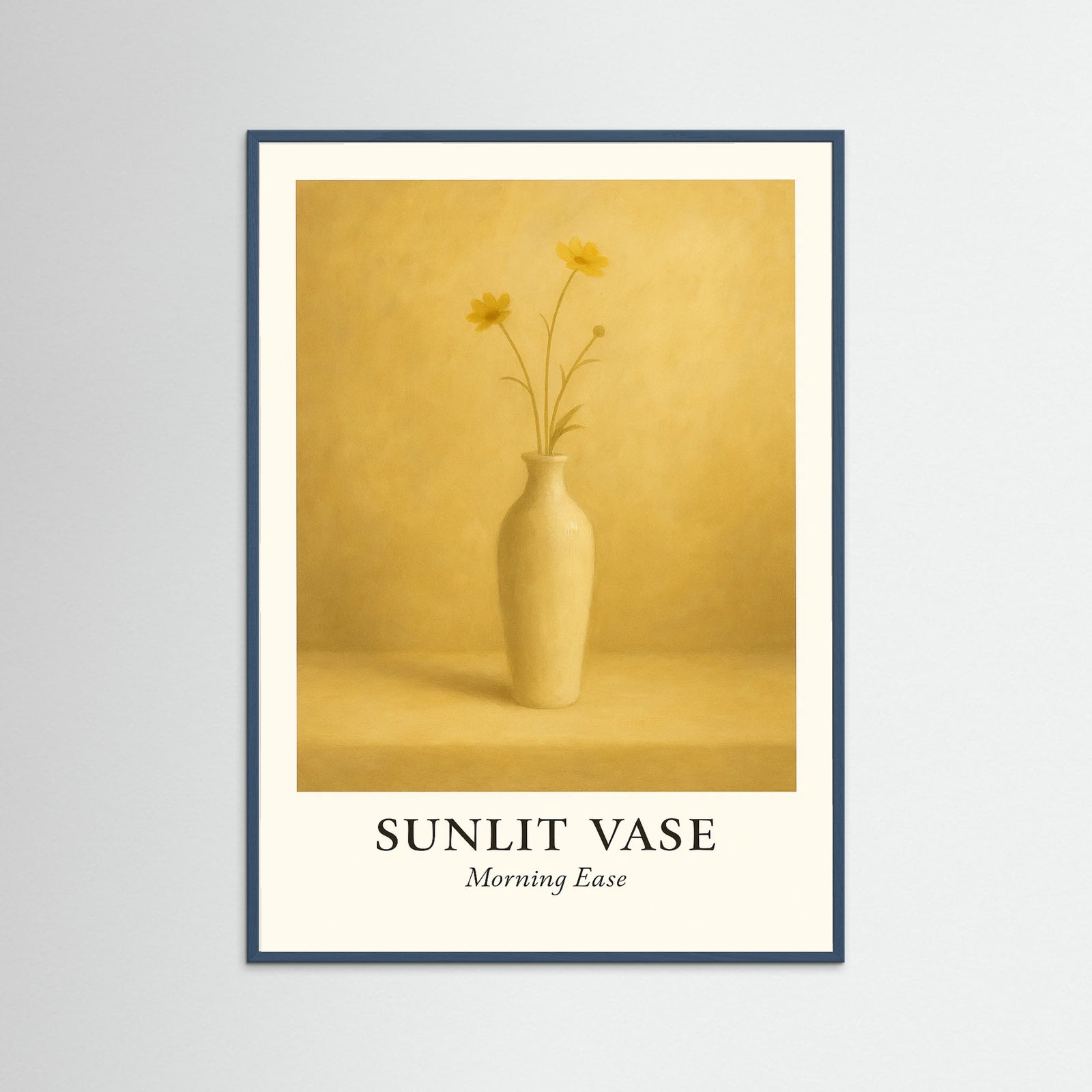 Teal Wood Sunlit vase