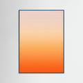 Teal Wood Sunset Gradient
