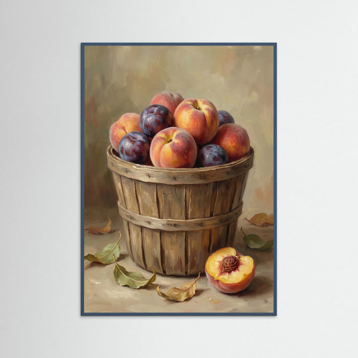 Teal Wood Sweet Figs Bowl