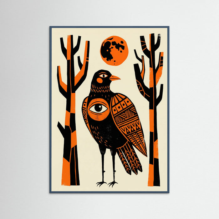 Teal Wood Symbolic Grid Tales