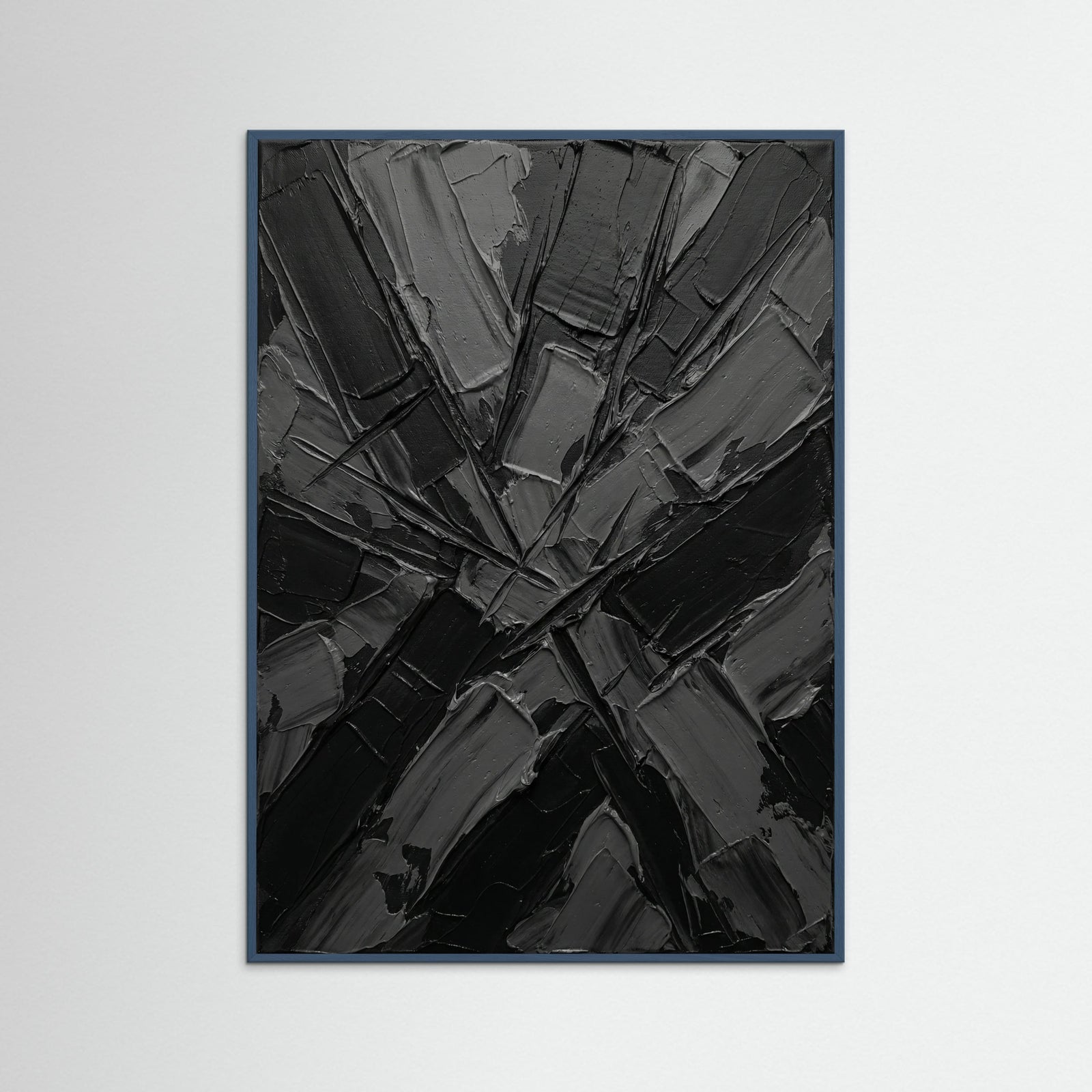 Teal Wood Textured Abyss