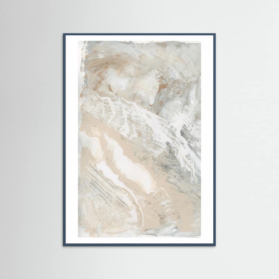 Textured Tides 3 Poster – poster and art print