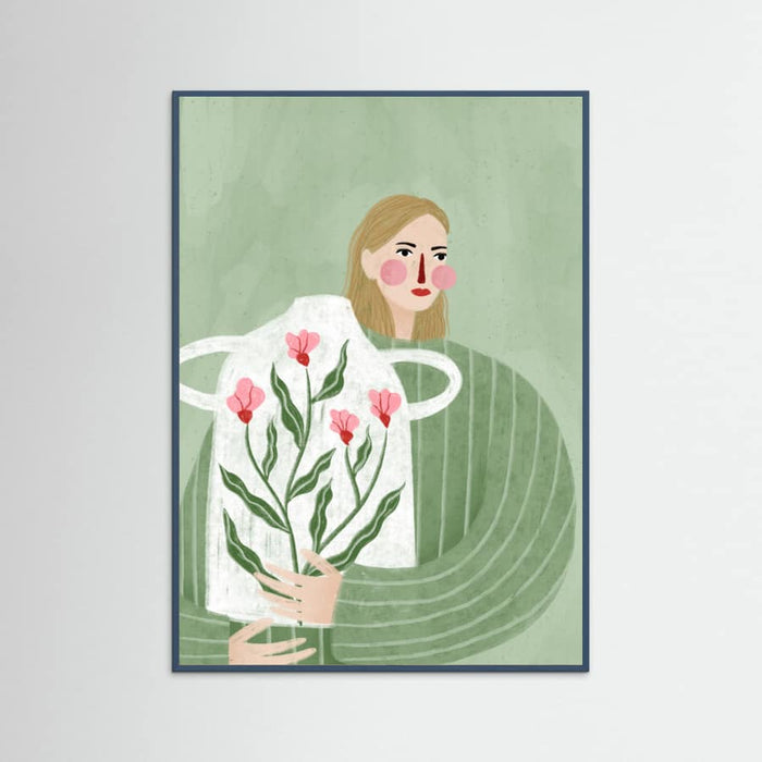 The Woman With He Vase Poster – plakat og kunsttryk