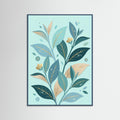 Teal Wood Tokyo Blooms