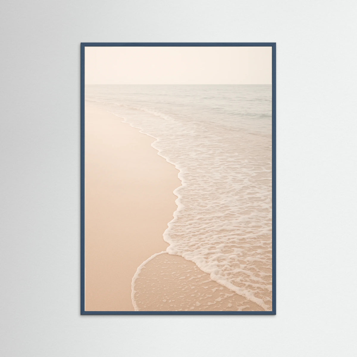 Teal Wood Tranquil Waves