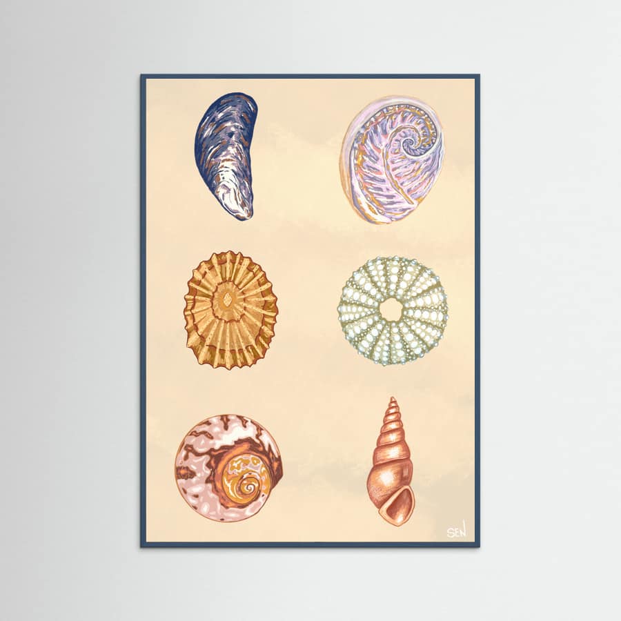 Treasures of the Tide Poster – plakat og kunsttryk
