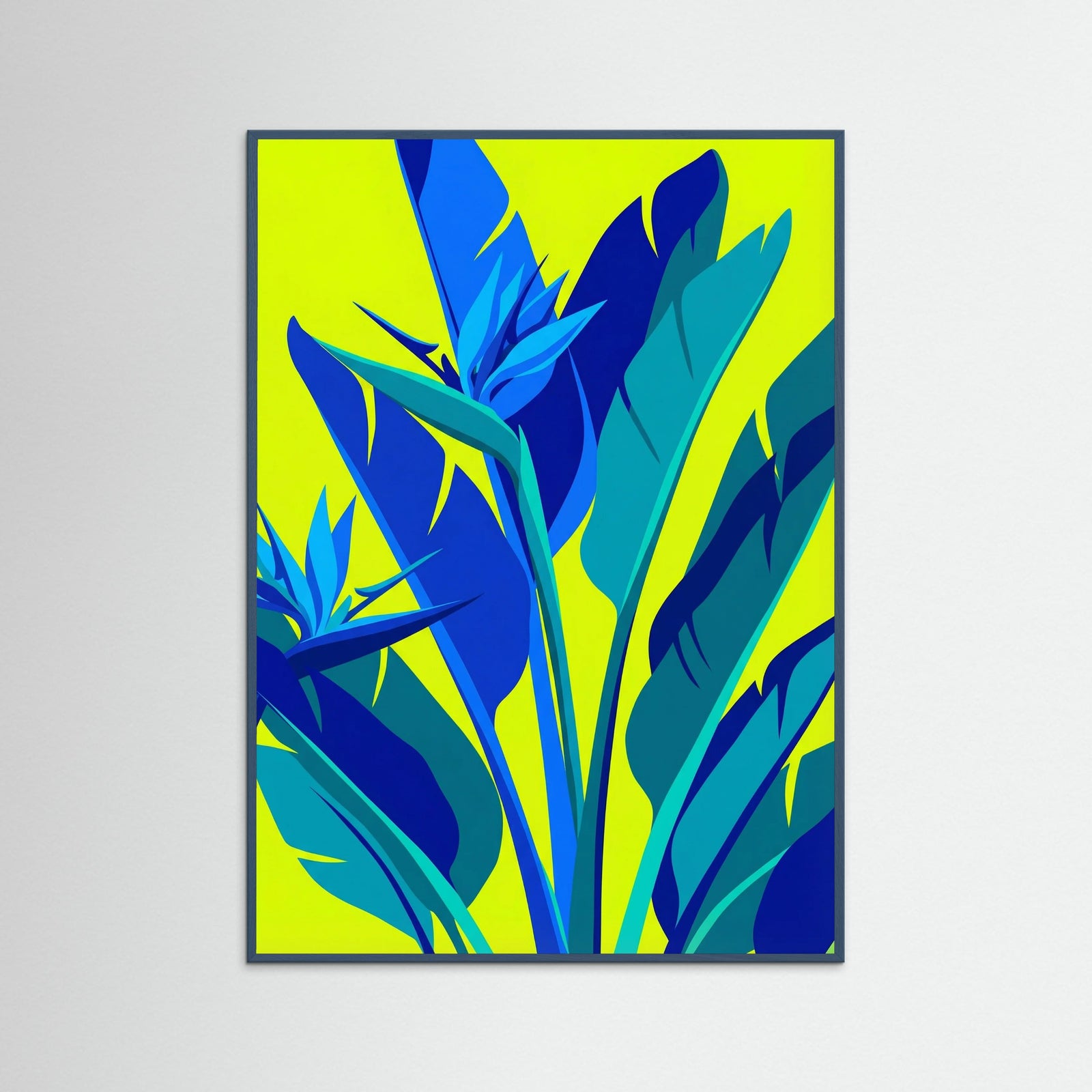 Teal Wood Tropical Radiance
