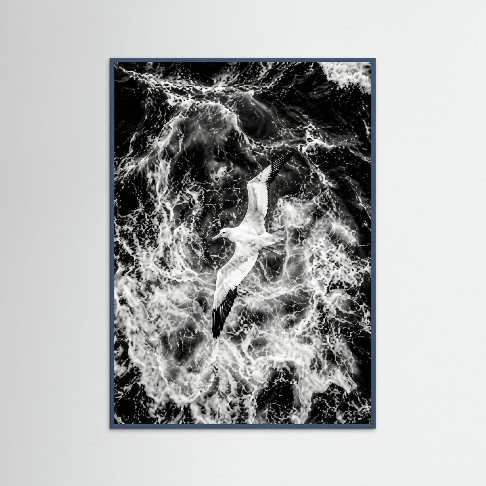 Teal Wood Turbulent Flight