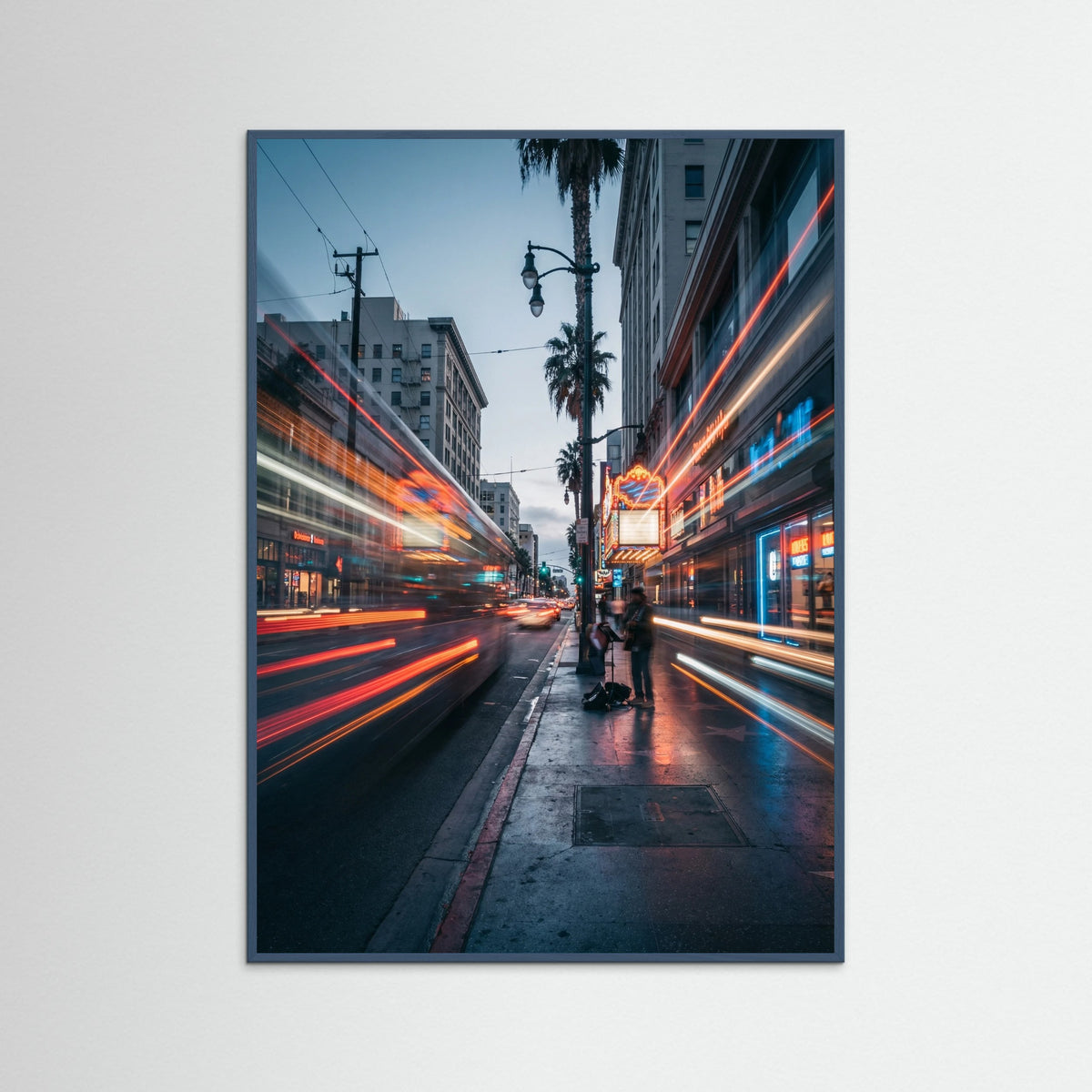 Teal Wood Urban Solitude