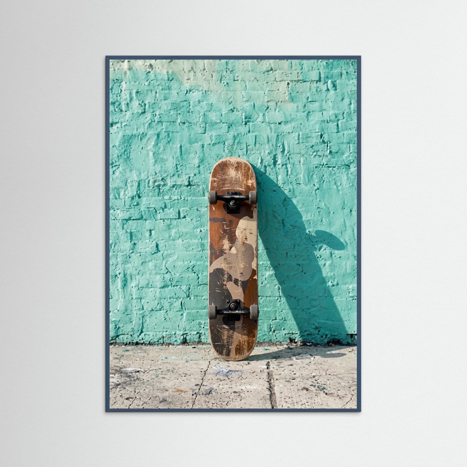 Teal Wood Urban Teal
