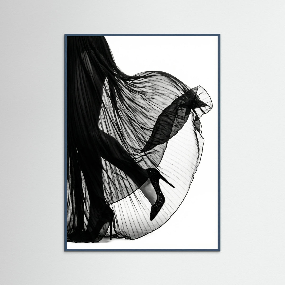 Teal Wood Veiled Elegance