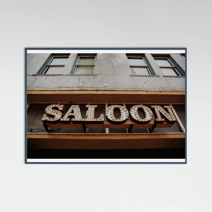 Ventura Saloon Poster – poster and art print