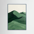 Teal Wood Verdant Forms