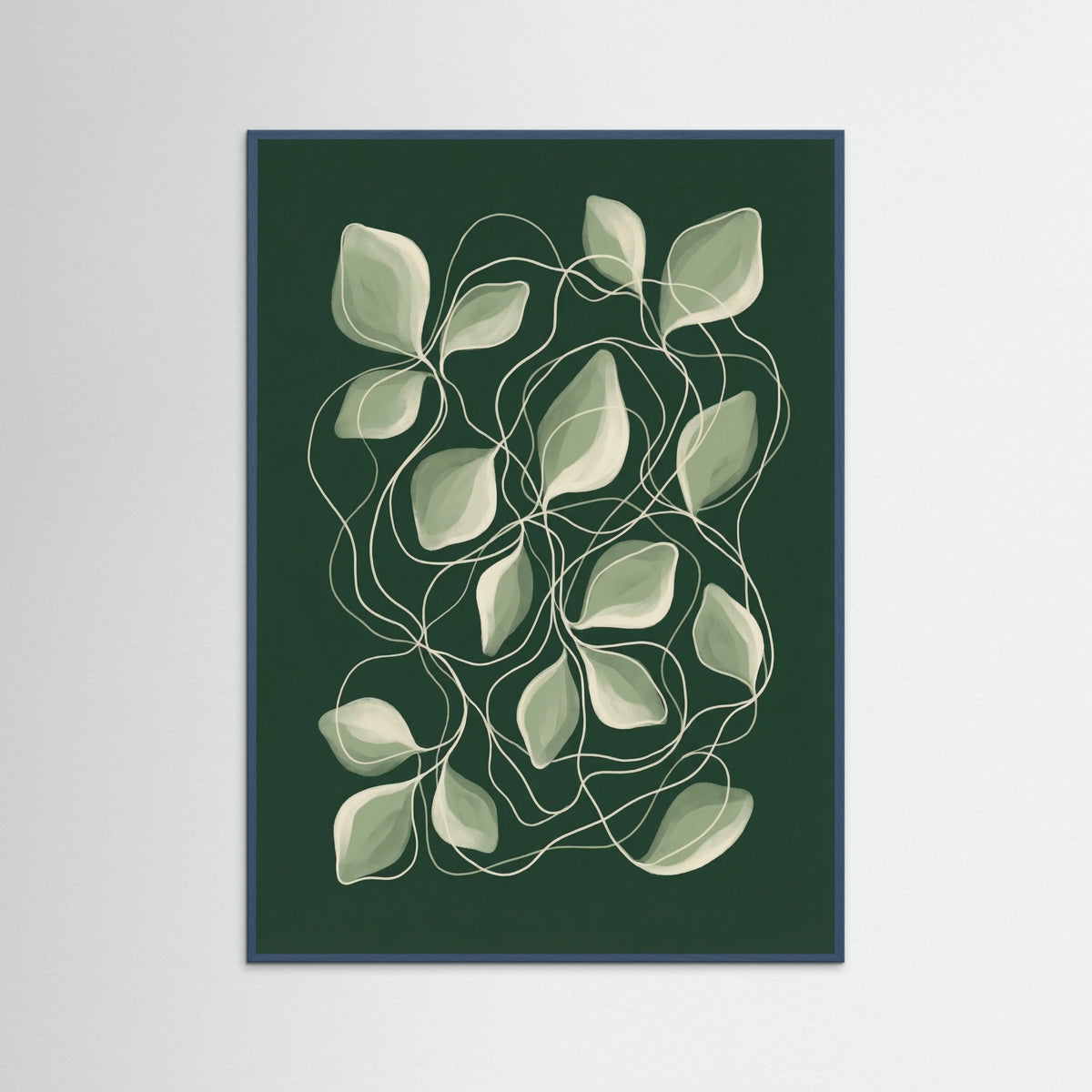 Teal Wood Verdant Forms