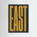 Teal Wood Vertical North