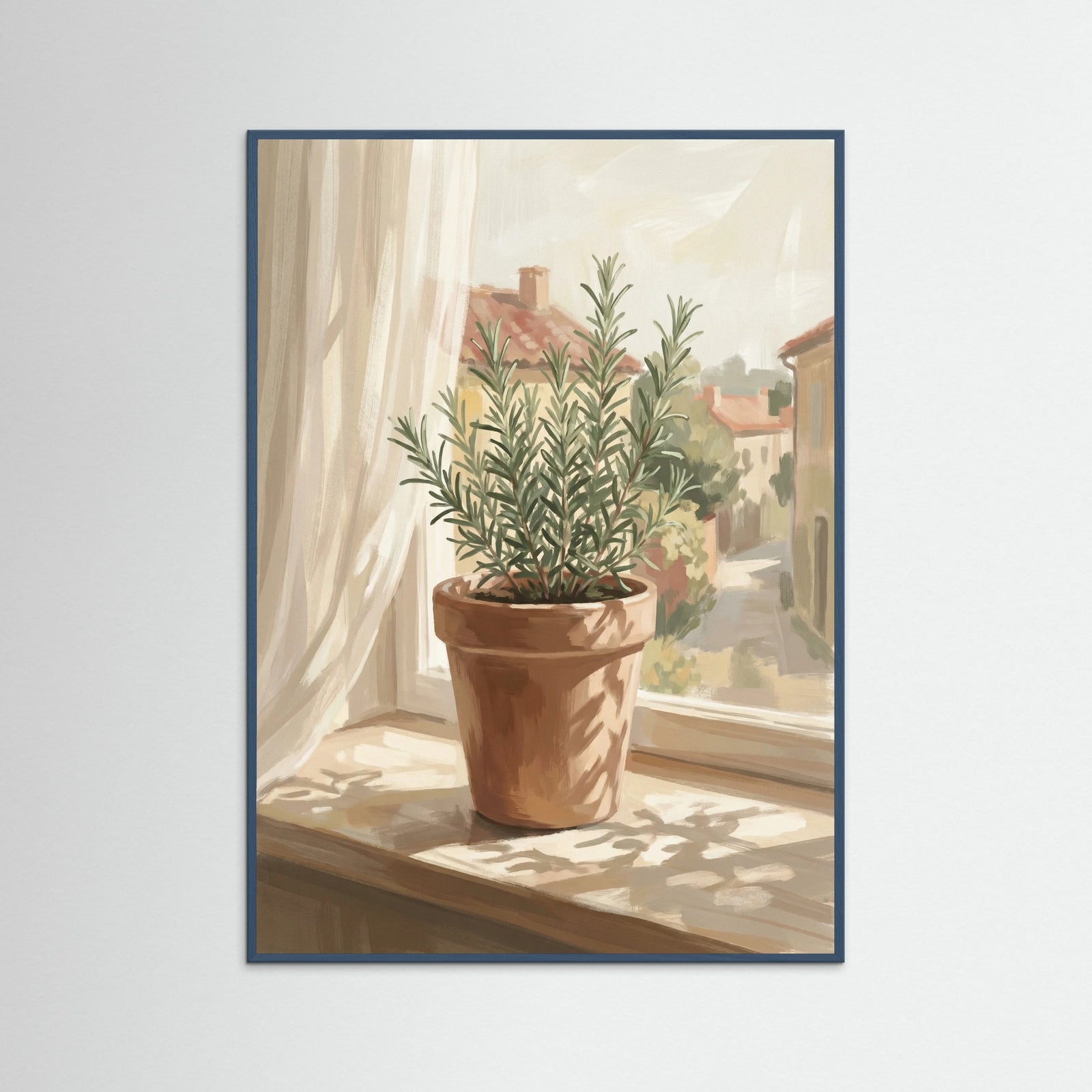 Teal Wood Vibrant Bloom