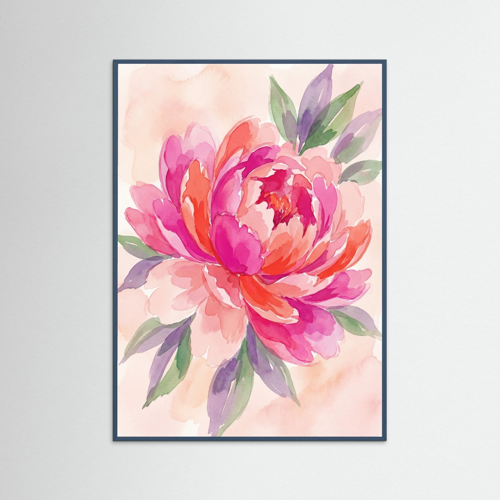 Teal Wood Vibrant Blush
