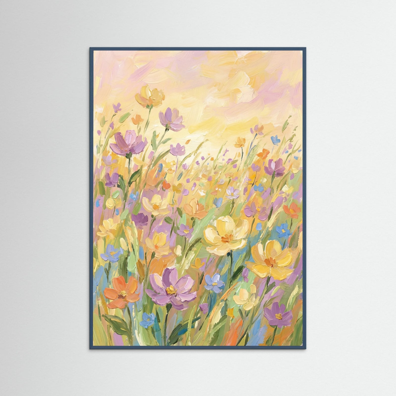 Teal Wood Vibrant Bouquet