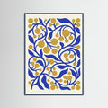 Teal Wood Vibrant Cutouts