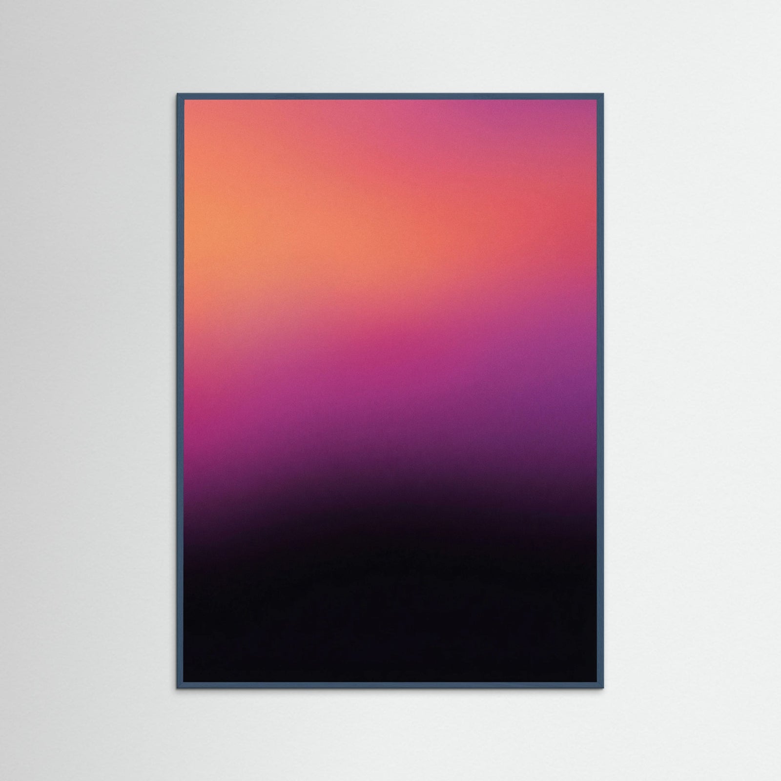 Teal Wood Vibrant Descent