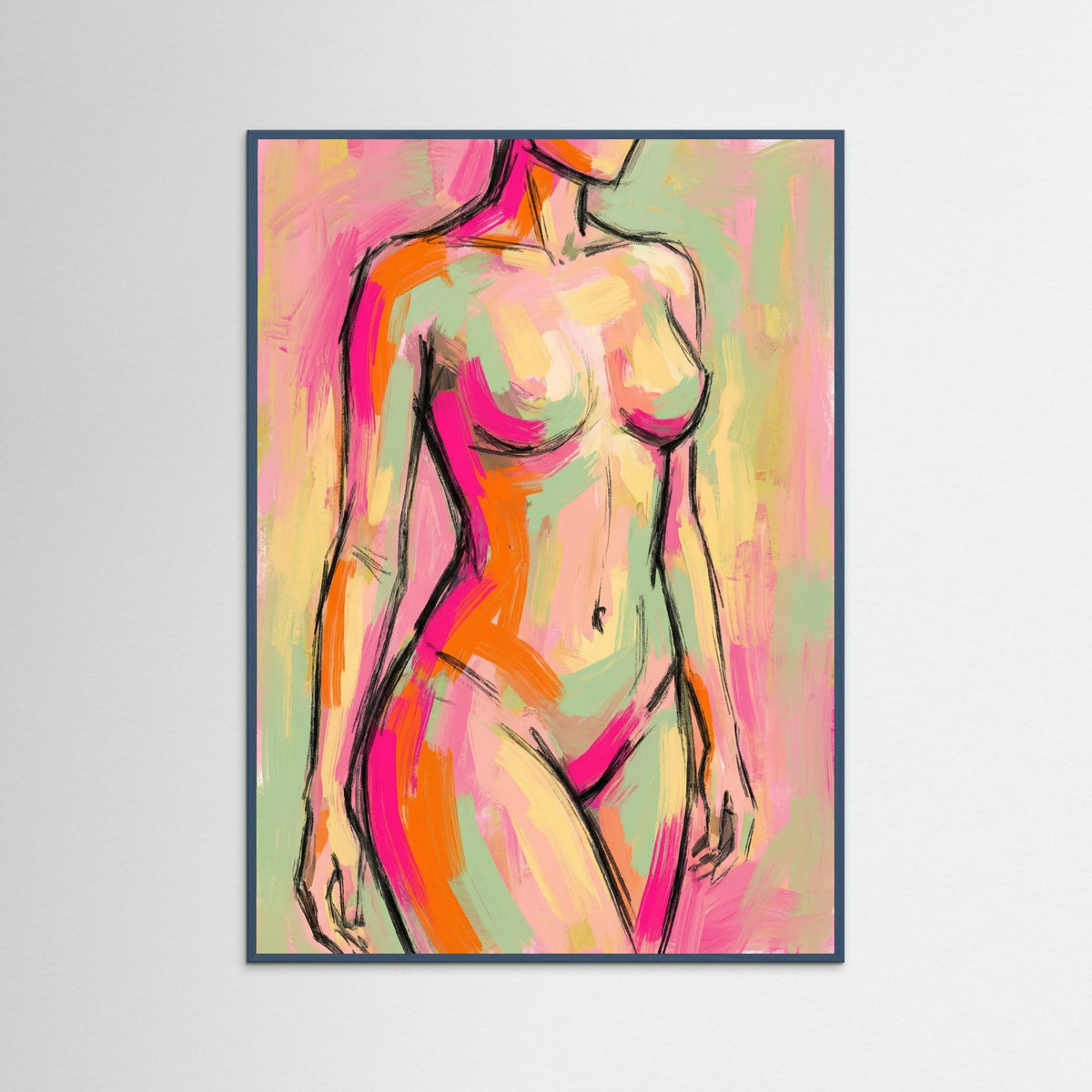 Teal Wood Vibrant Femininity