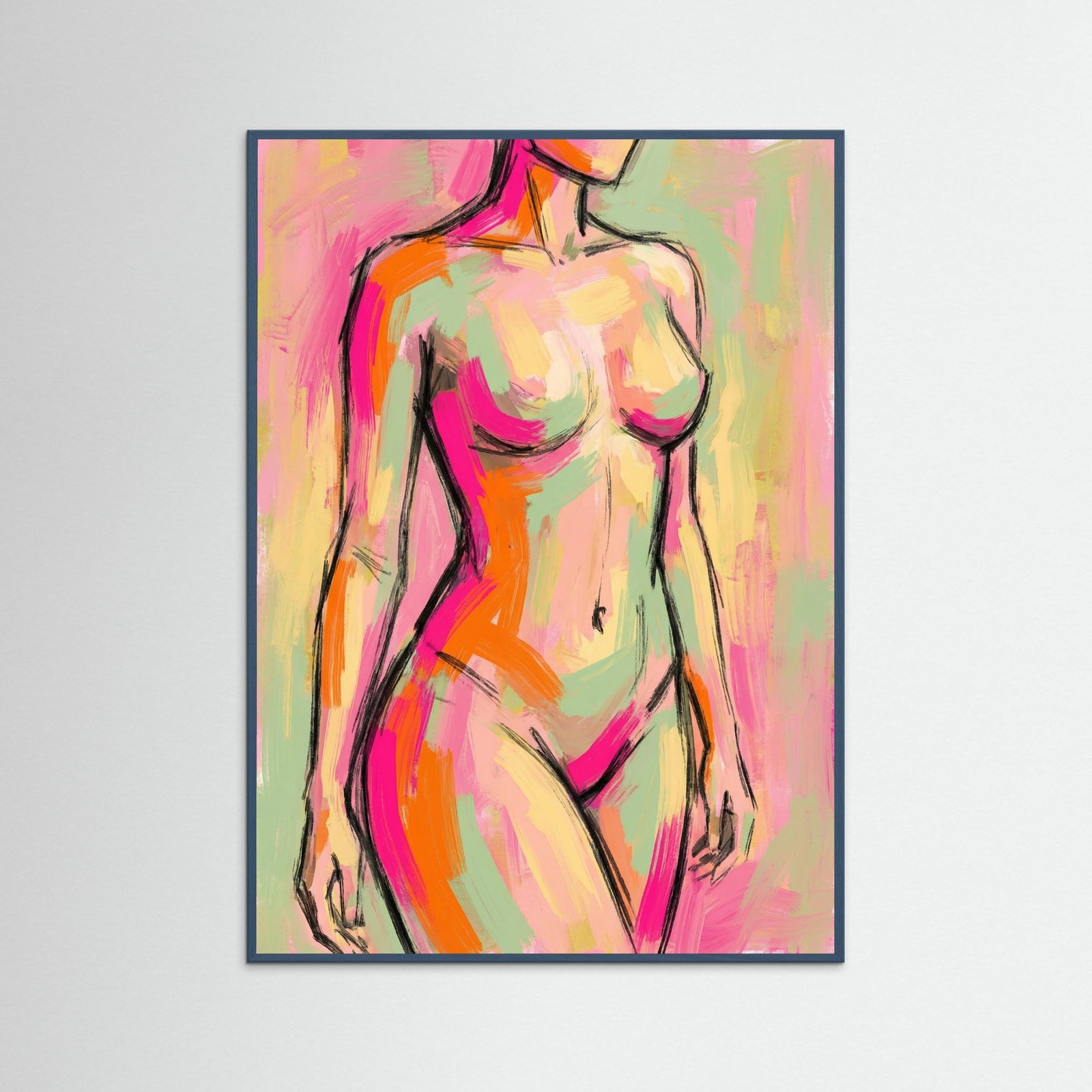 Teal Wood Vibrant Femininity