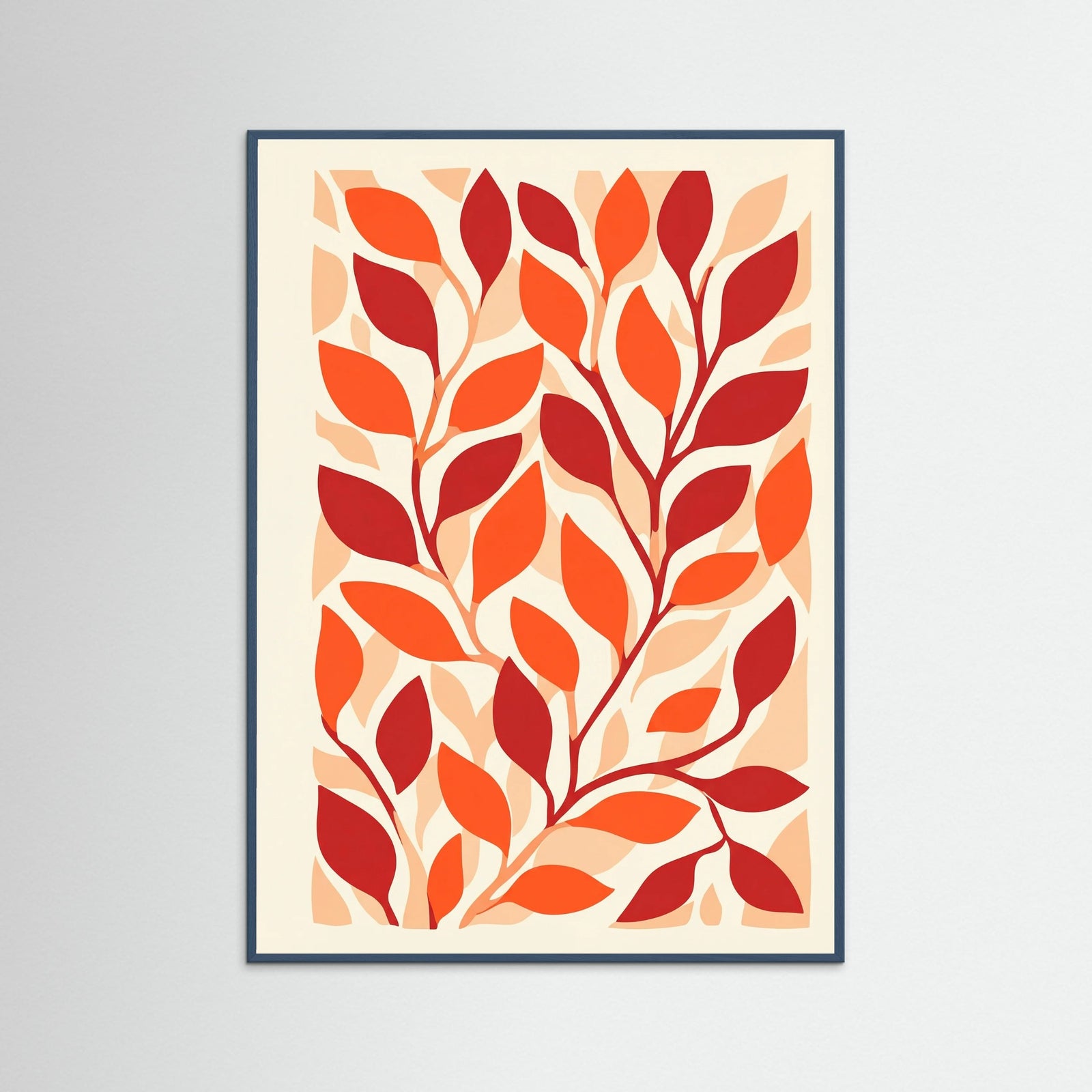 Teal Wood Vibrant Foliage