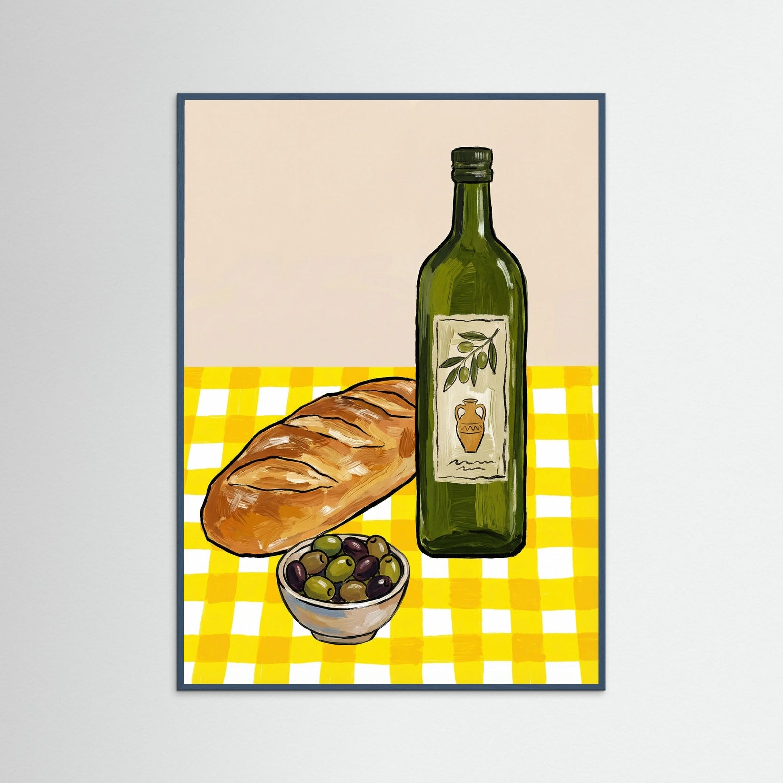 Teal Wood Vino Picnic