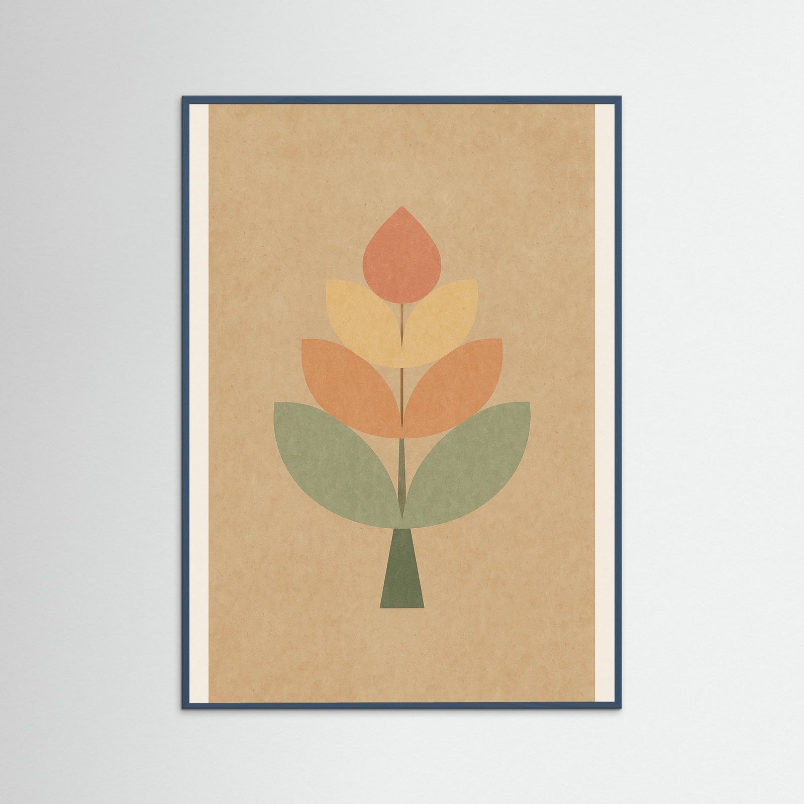 Teal Wood Vintage Blue