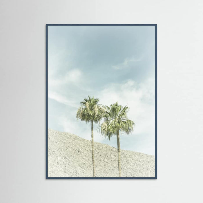 Vintage Palm Trees in the desert Poster – Poster und Kunstdruck