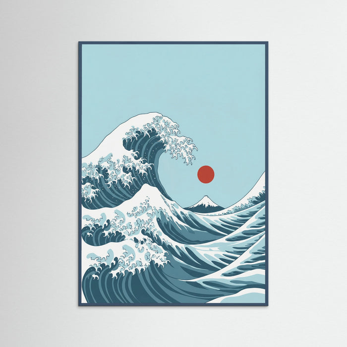 Teal Wood Vintage Wave Journey