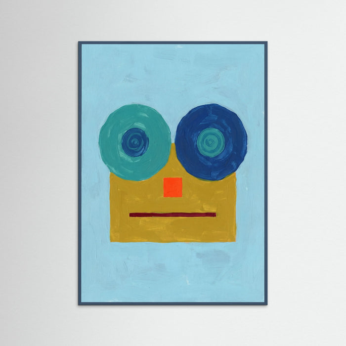 Teal Wood Vinyl Rhythms