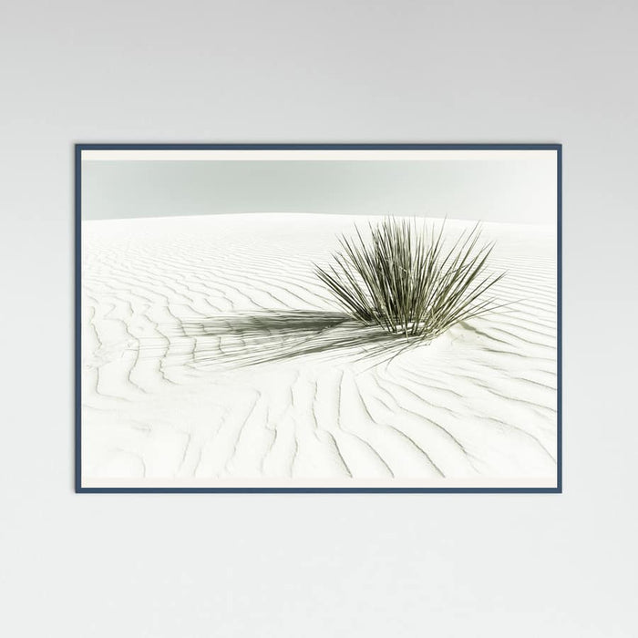 WHITE SANDS Vintage Dune Poster – poster and art print