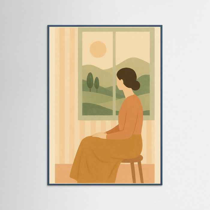Teal Wood Warm Embraces