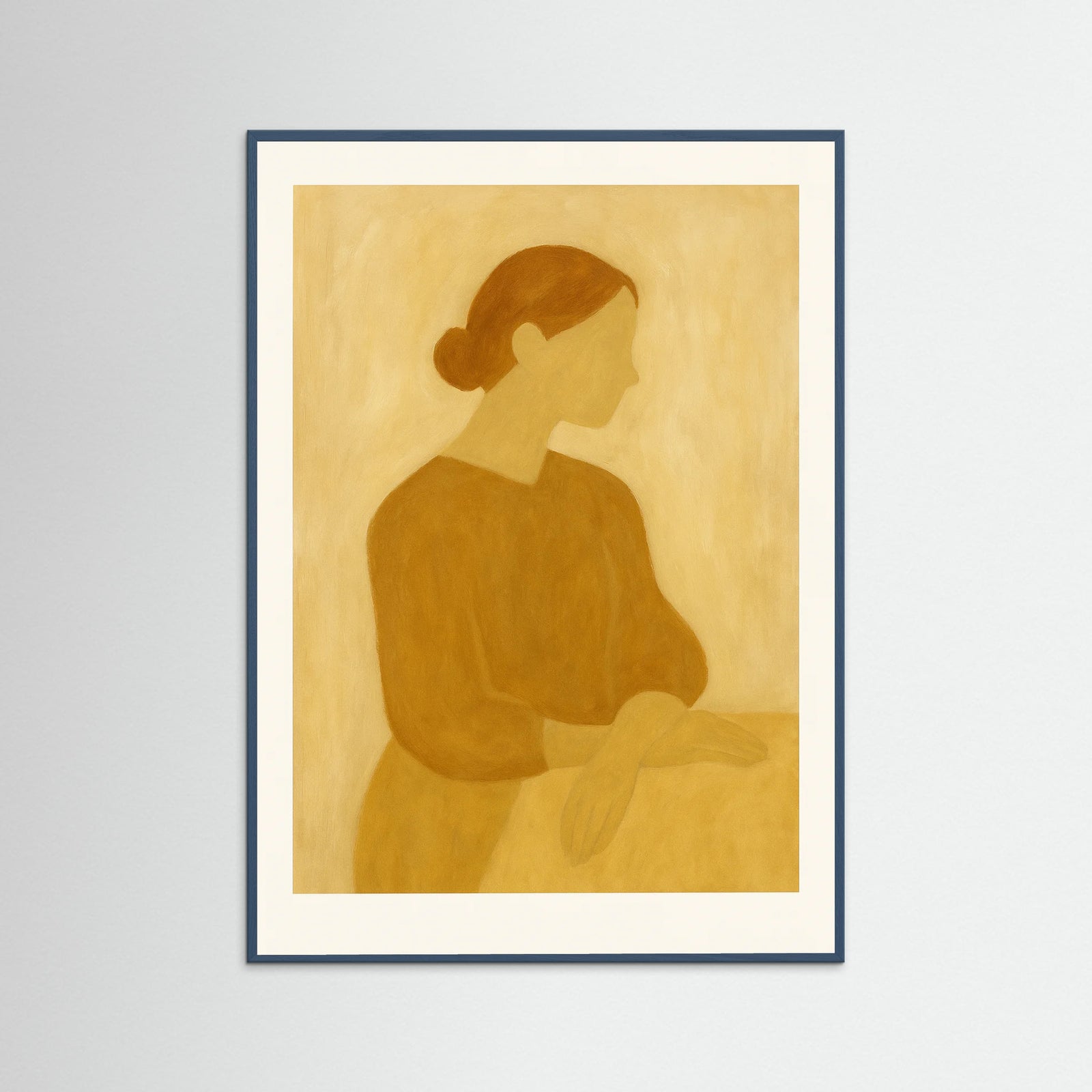 Teal Wood Warm Frame