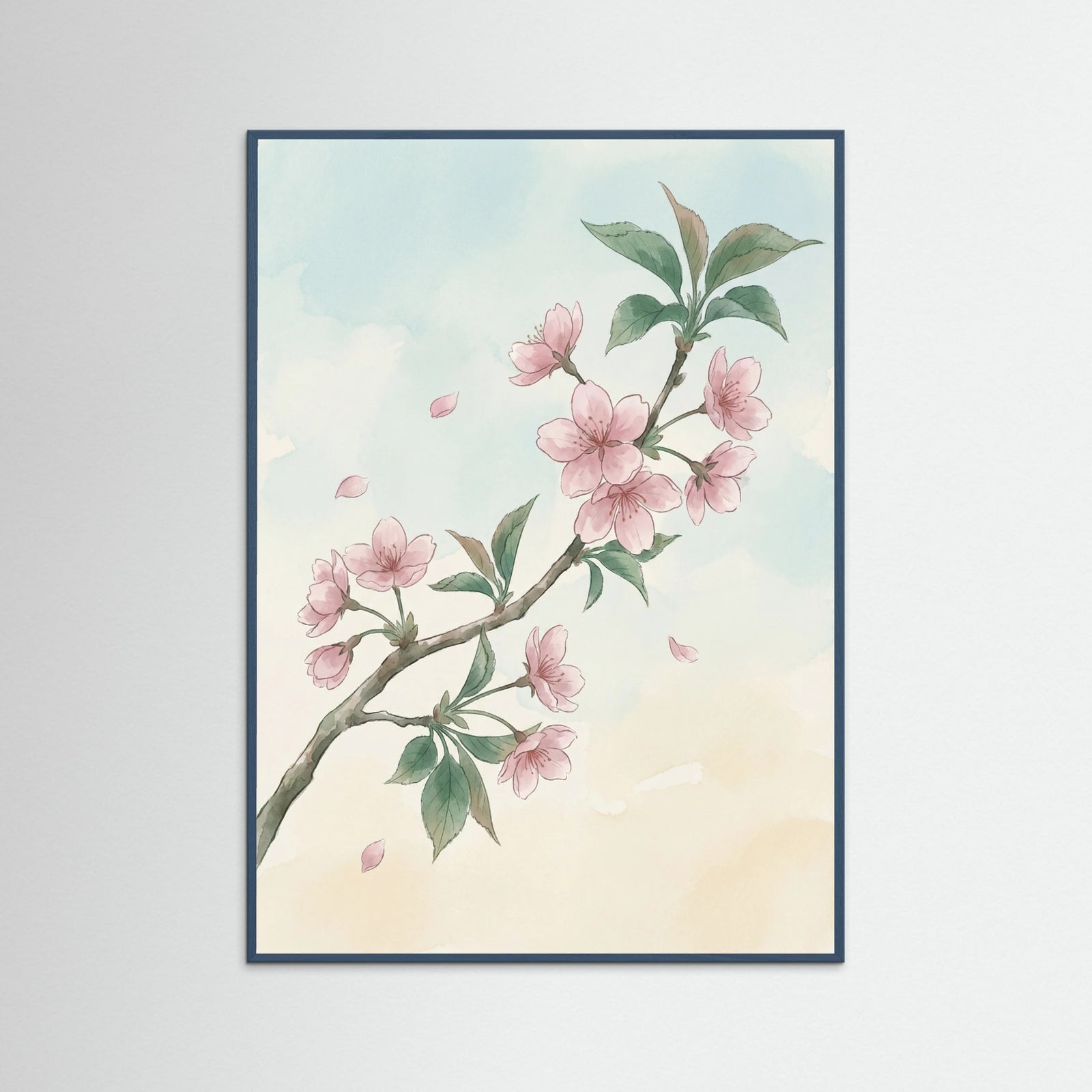 Teal Wood Water Lily Serenity