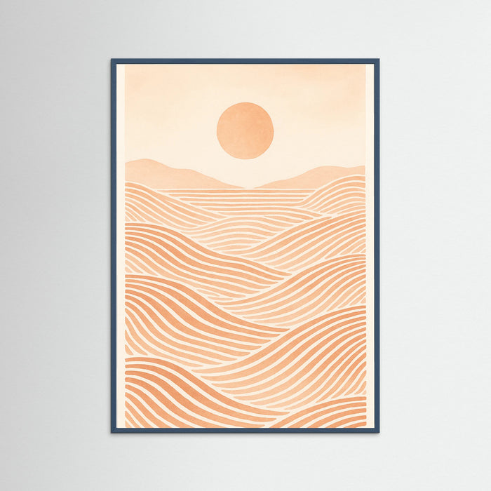 Teal Wood Wave Dancer
