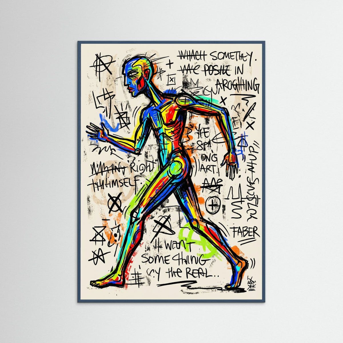 Teal Wood Weary Thoughts