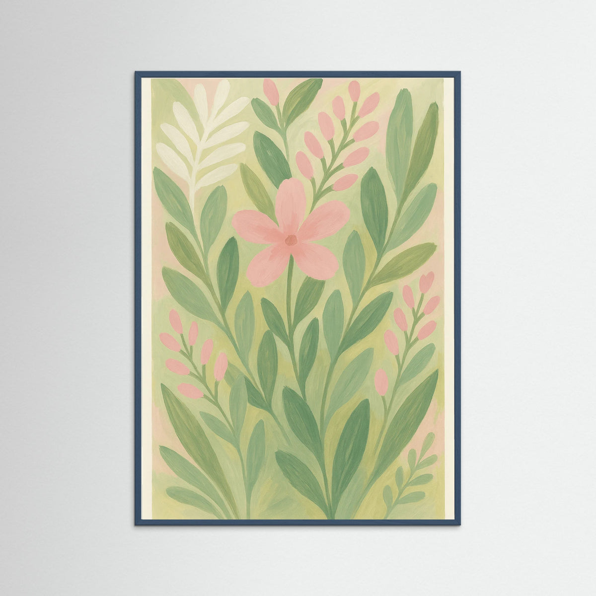 Teal Wood Whimsical Pastels