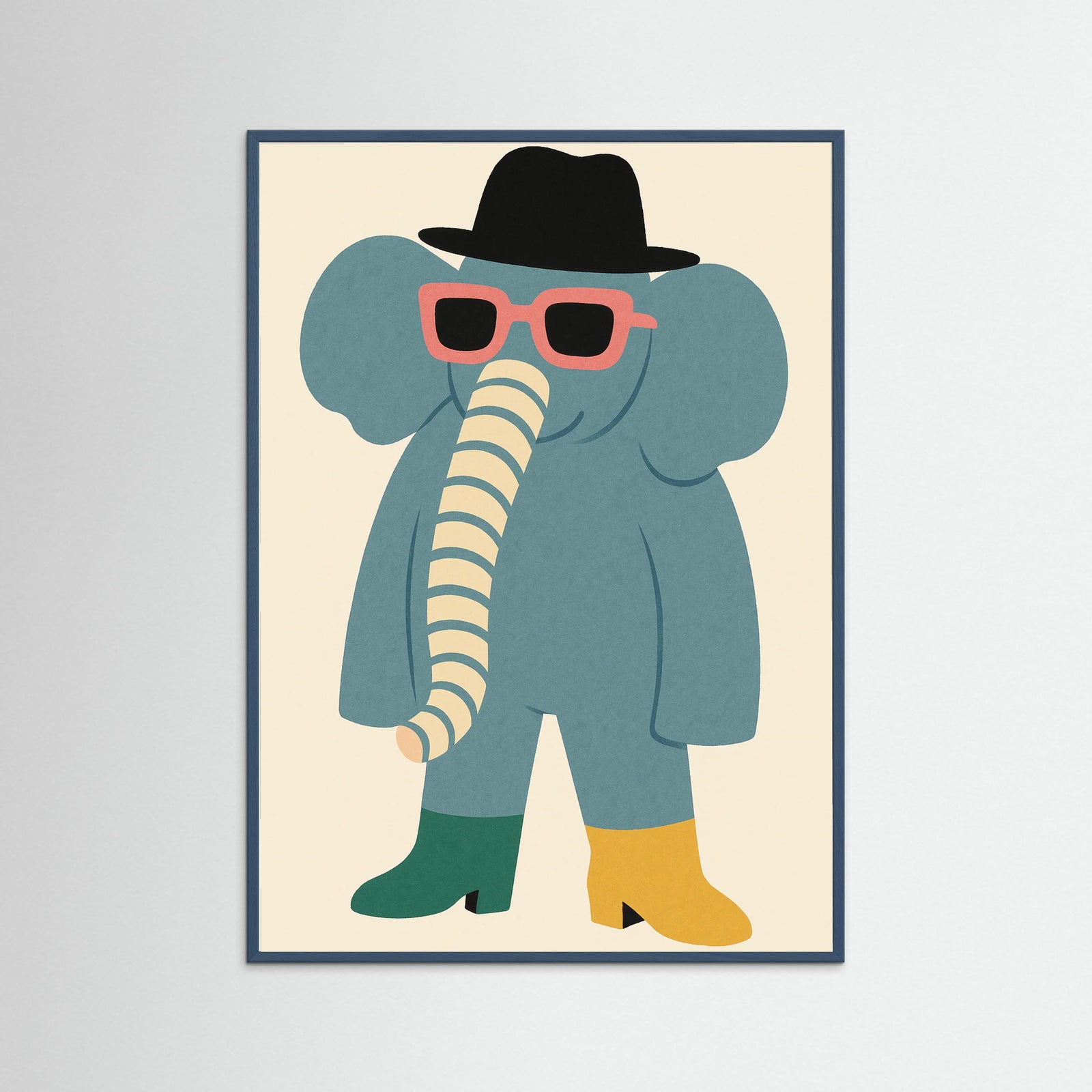 Teal Wood Whimsical Wanderer